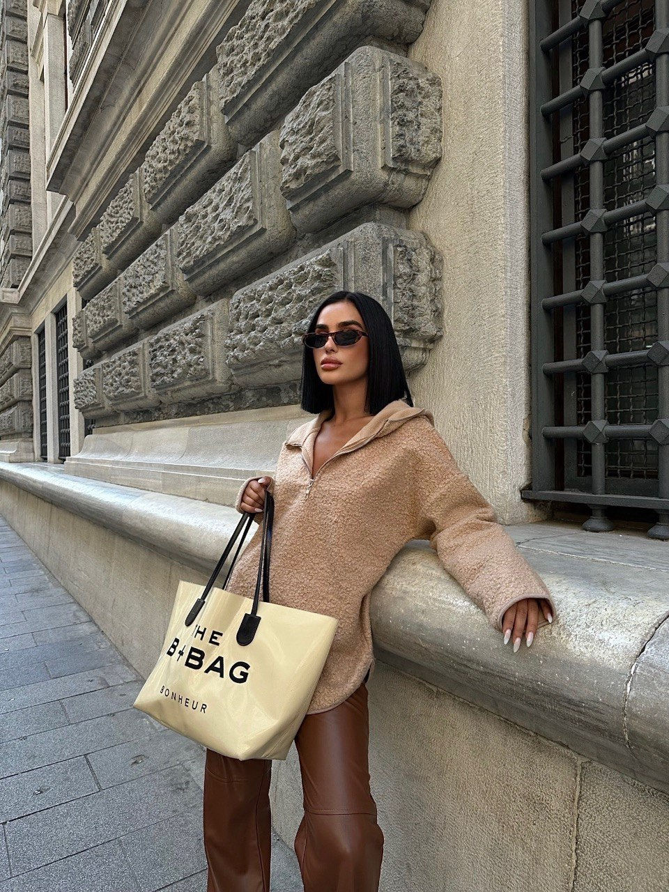 Küçük resim: Roberta Suni Kürklü Hoodie