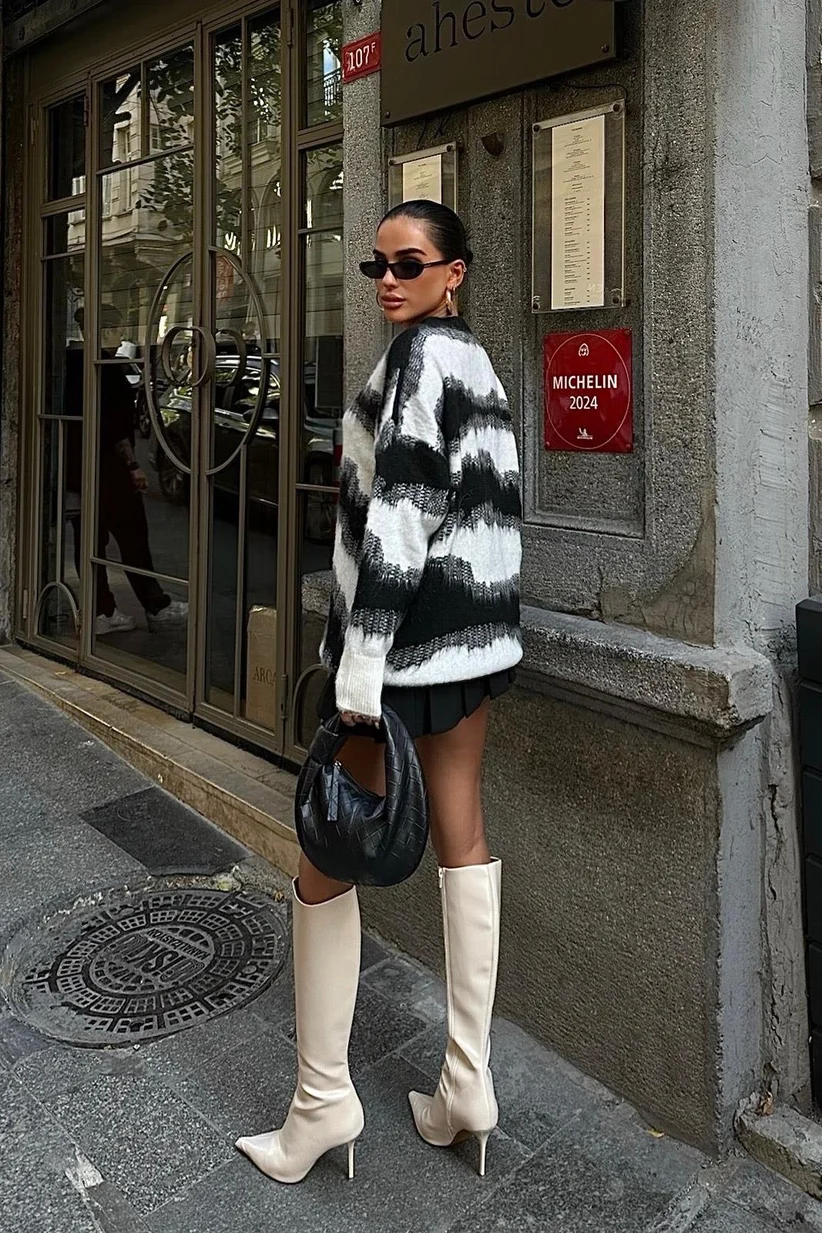 Küçük resim: Geçiş Detaylı Şardonlu Kazak