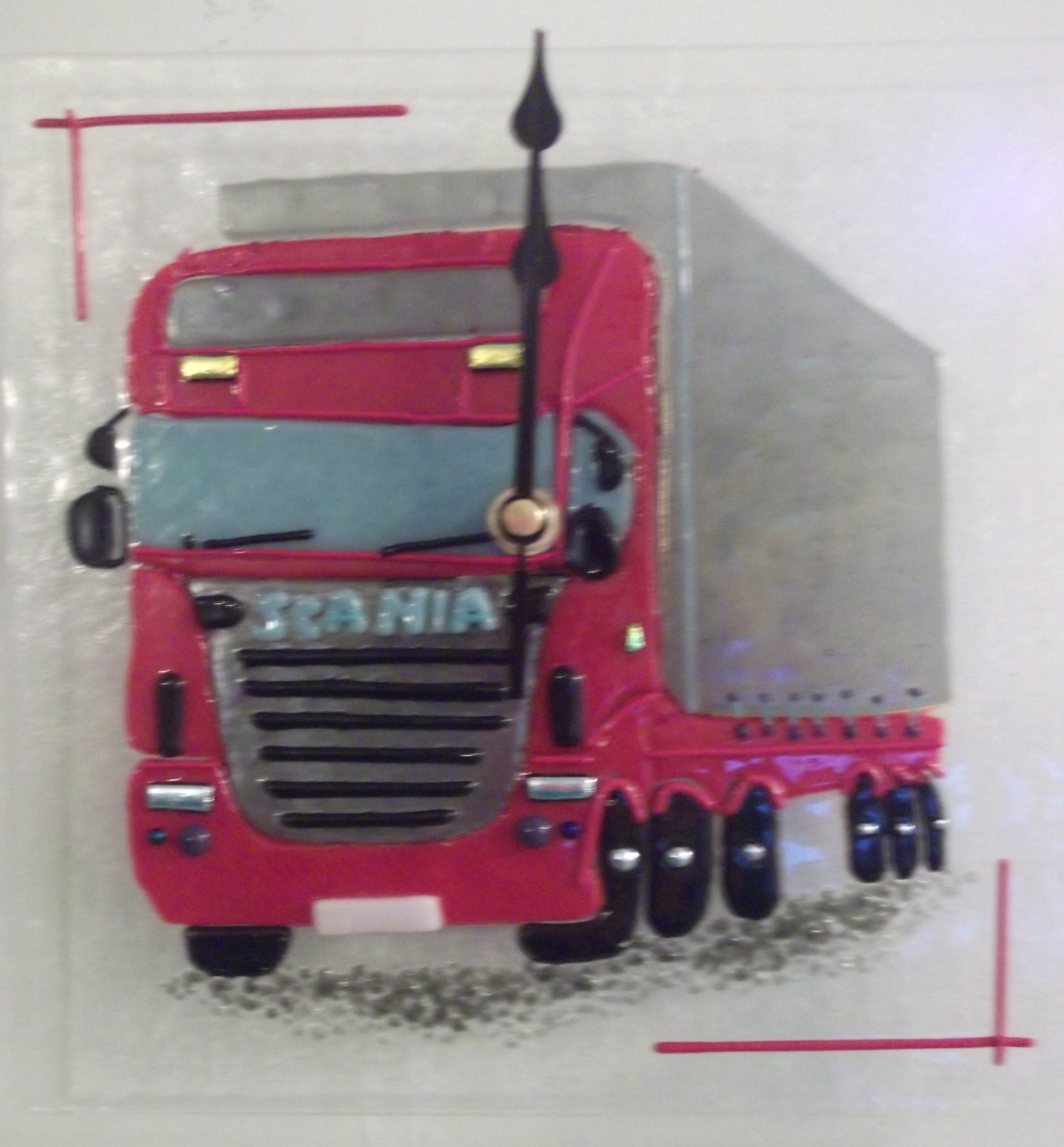 Scania Truck Clock