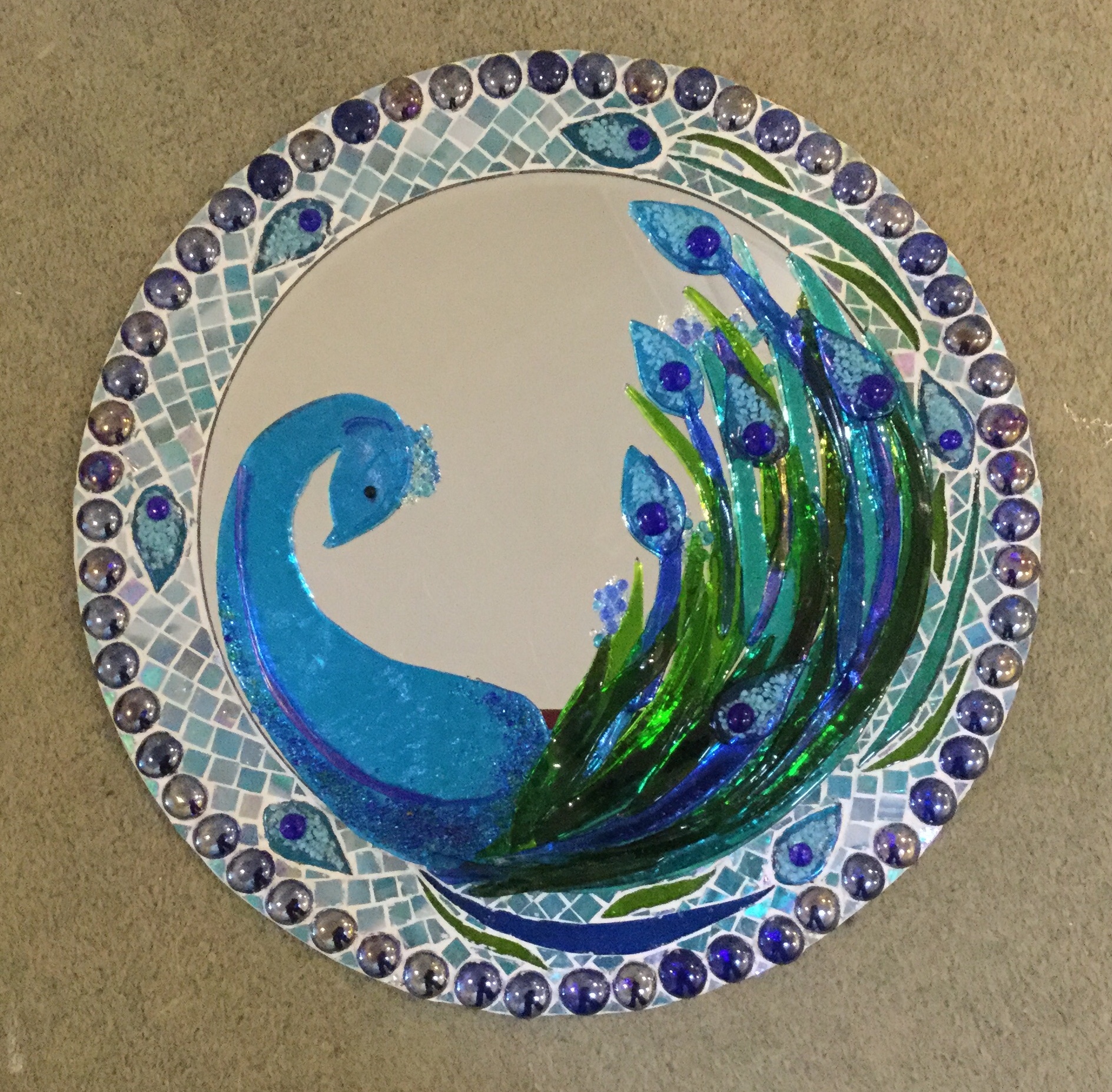 Peacock Mirror