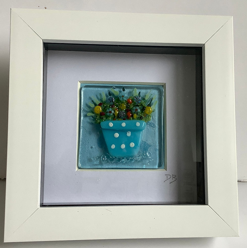 Thumbnail: XSmall Colourful Flowerpot Picture