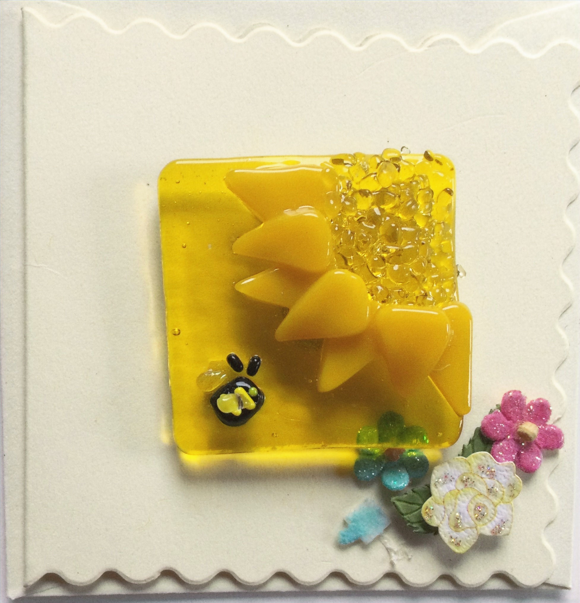 Sunflower Magnet Card
