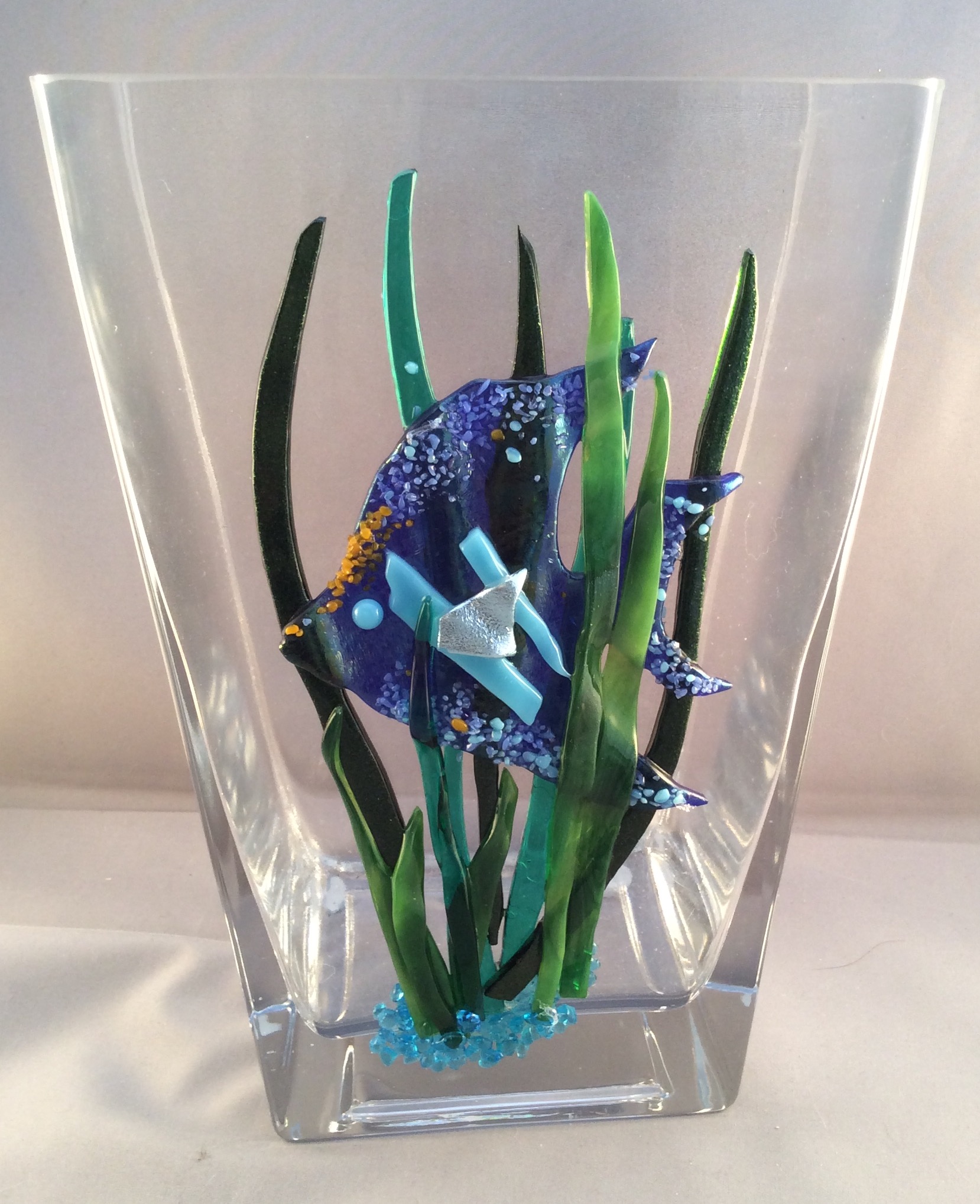 Angel Fish Vase
