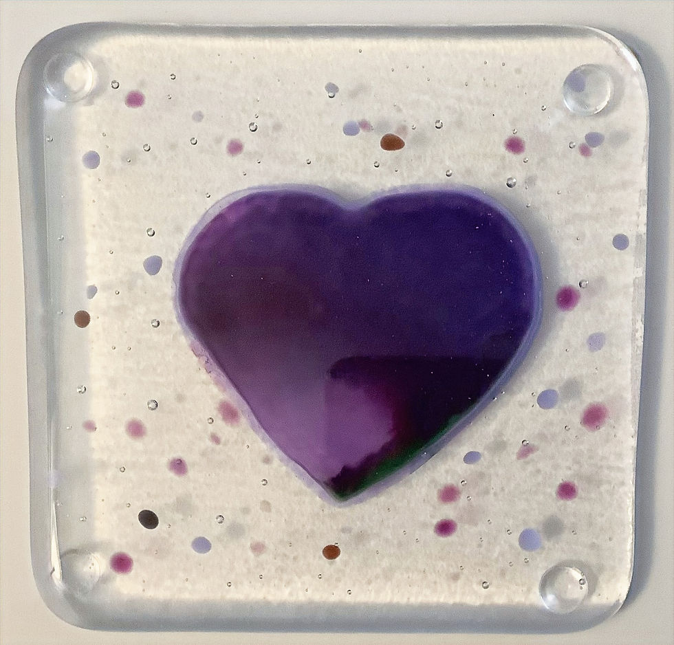Thumbnail: Large Heart Coaster