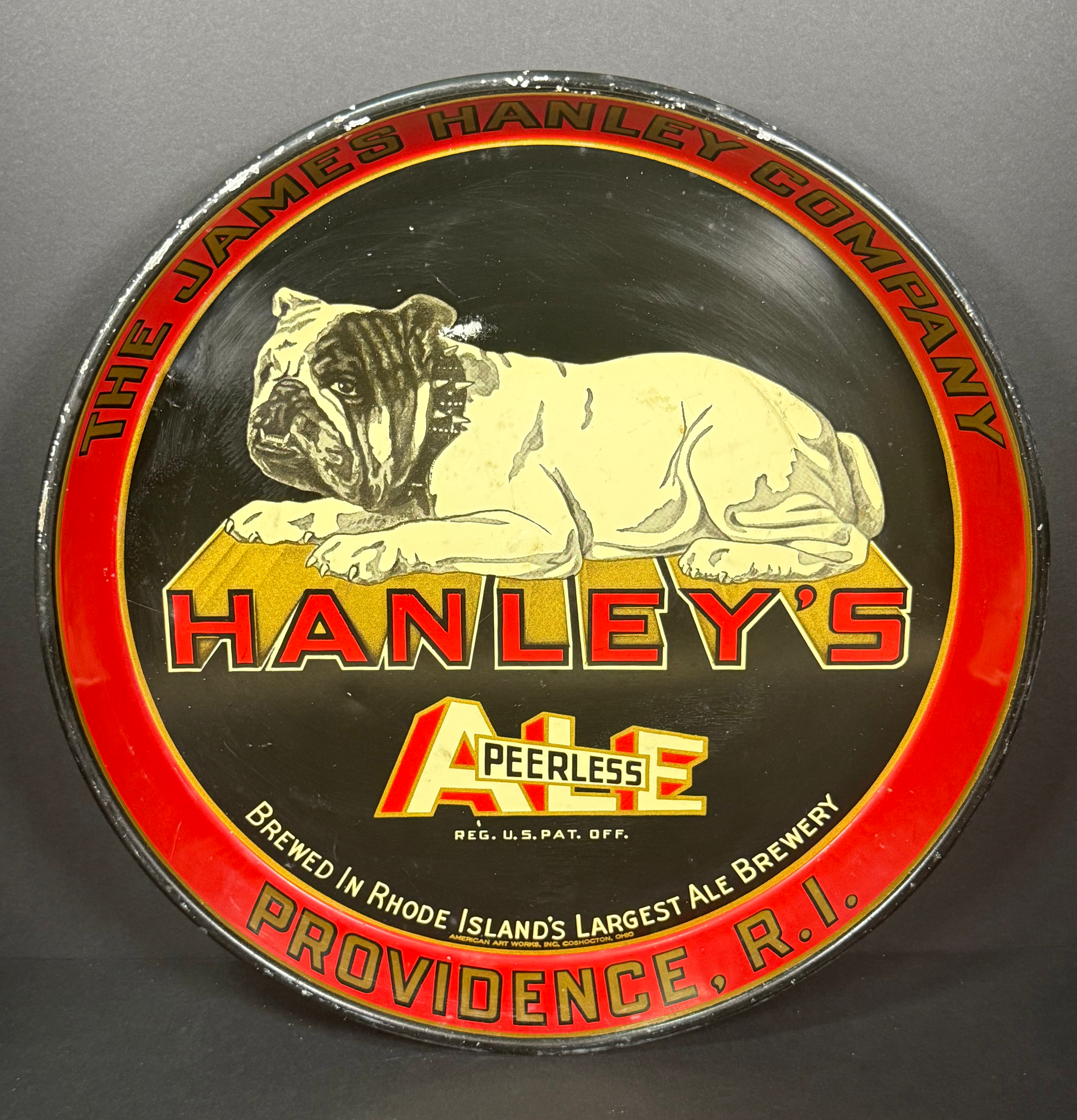 Hanley's Beer Tray - Providence, RI