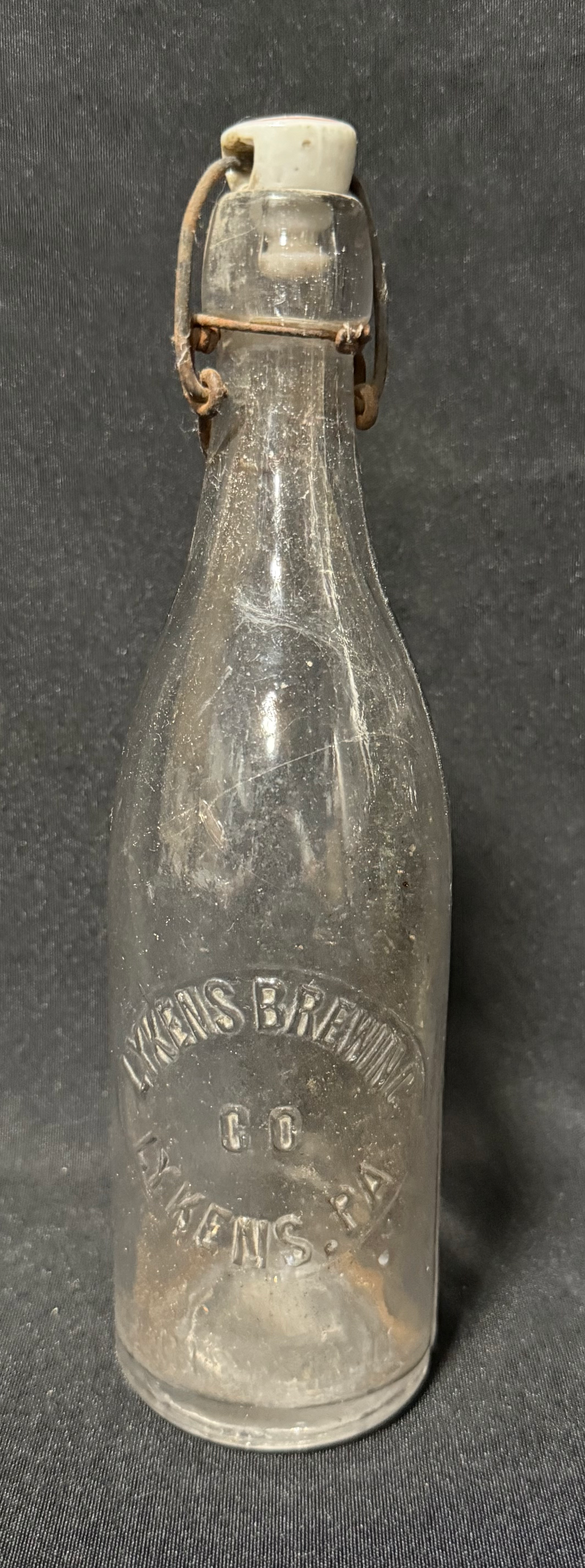 Lykens Brewing Co. Beer Bottle - Lykens, PA