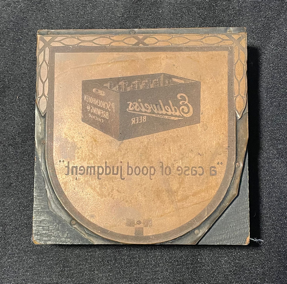 Edelweiss Blotter Printer Block - Chicago, IL