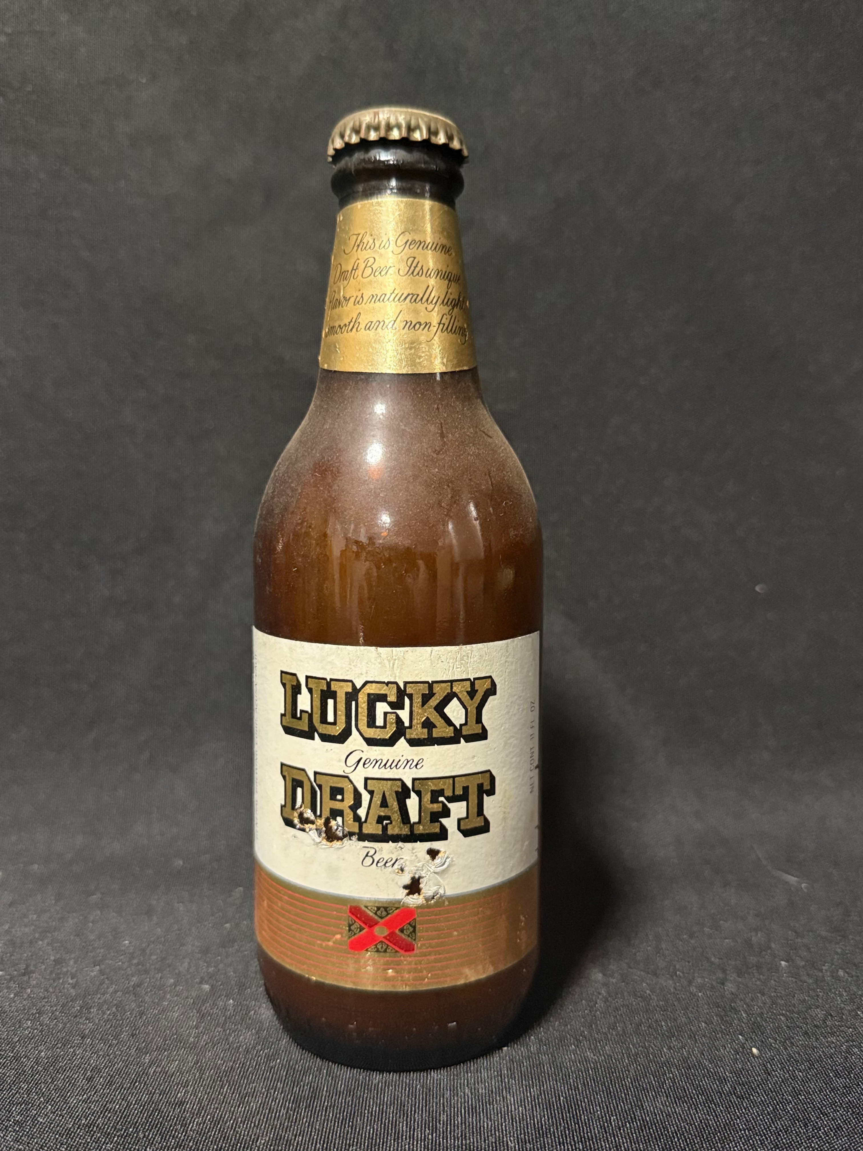Lucky Draft Beer Bottle - Azusa, CA