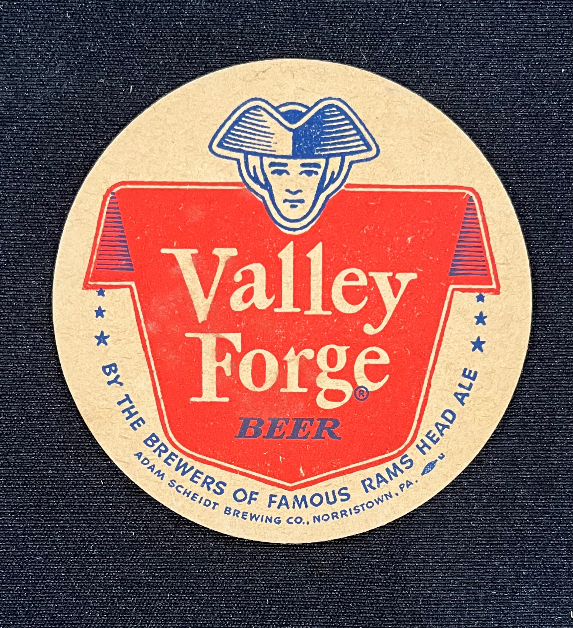 Valley Forge Beer Coaster - Norristown, PA