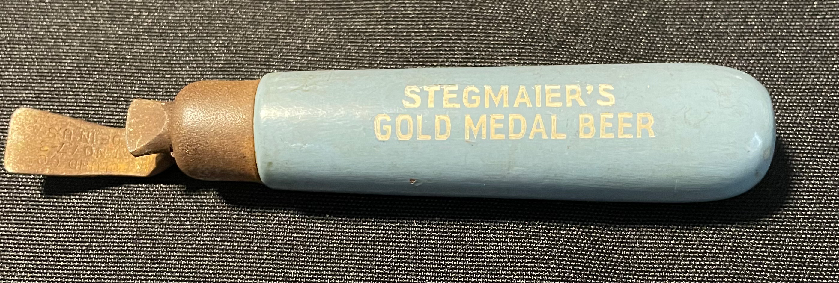 Stegmaier Wooden Bottle Opener - Wilkes-Barre, PA