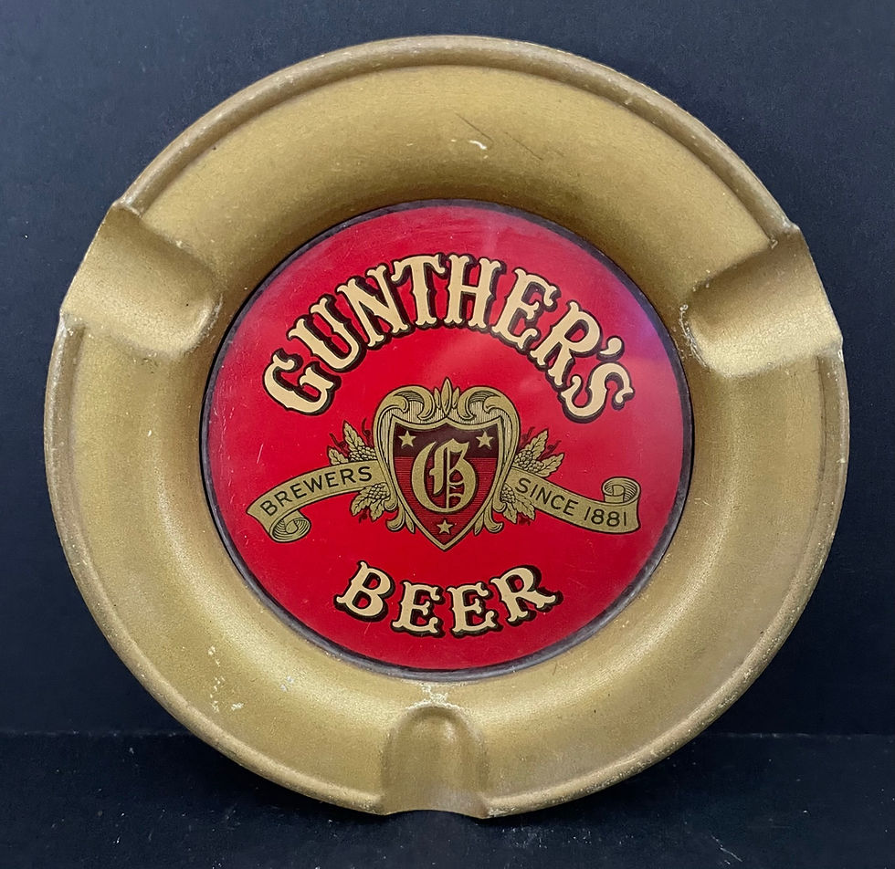 Gunther's Beer Ashtray - Baltimore, MD