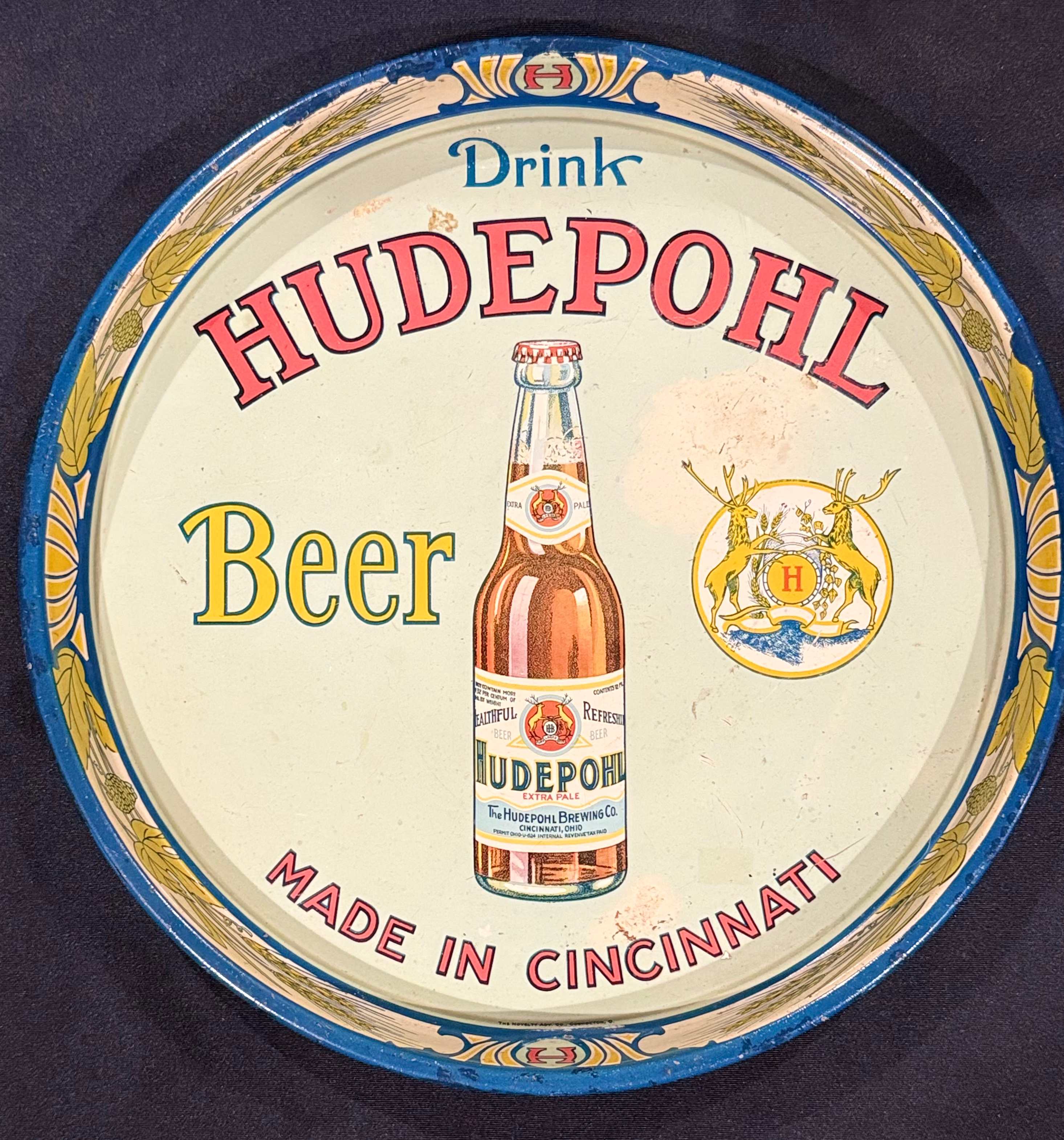 Hudepohl Beer Tray - Cincinnati, OH
