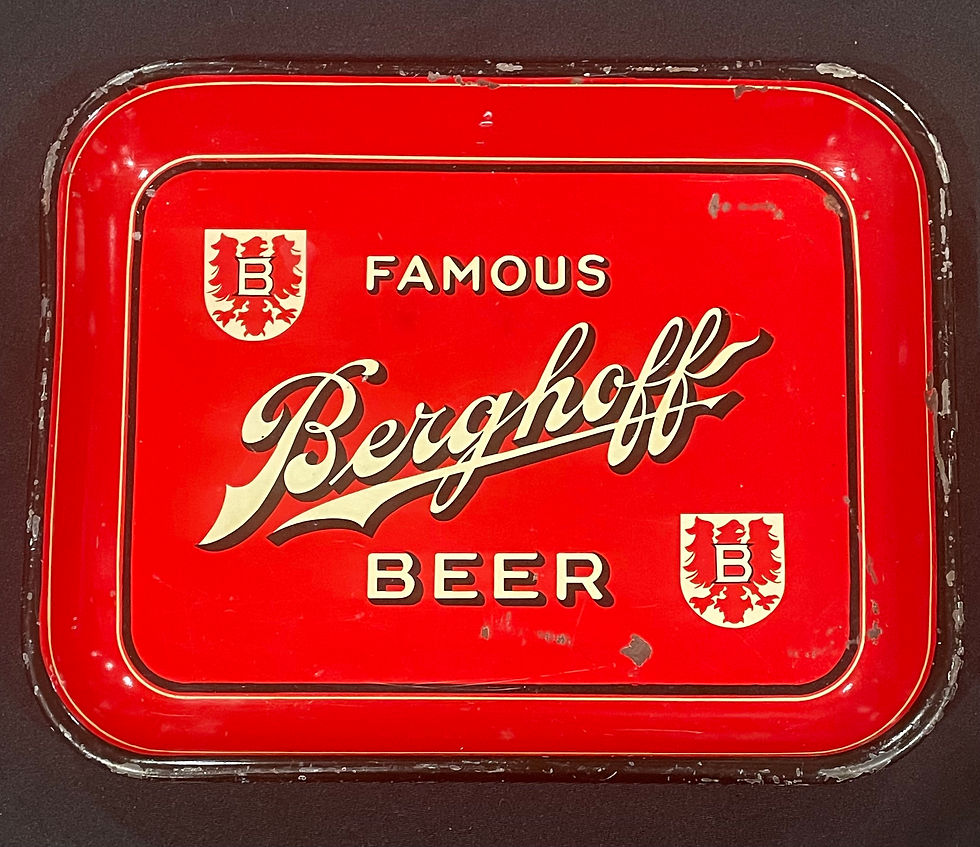 Berghoff Beer Tray - Fort Wayne, IN