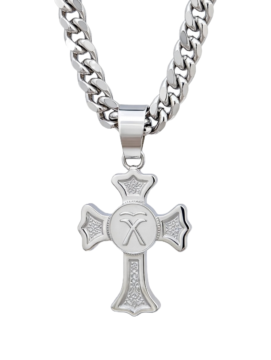 Arhangel Mihajlo Krst -Serbian Orthodox Cross Pendant