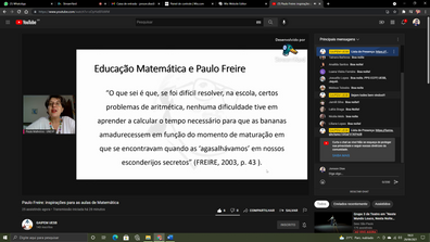 Círculos de Diálogos: Paulo Freire - inspirações para as aulas de Matemática
