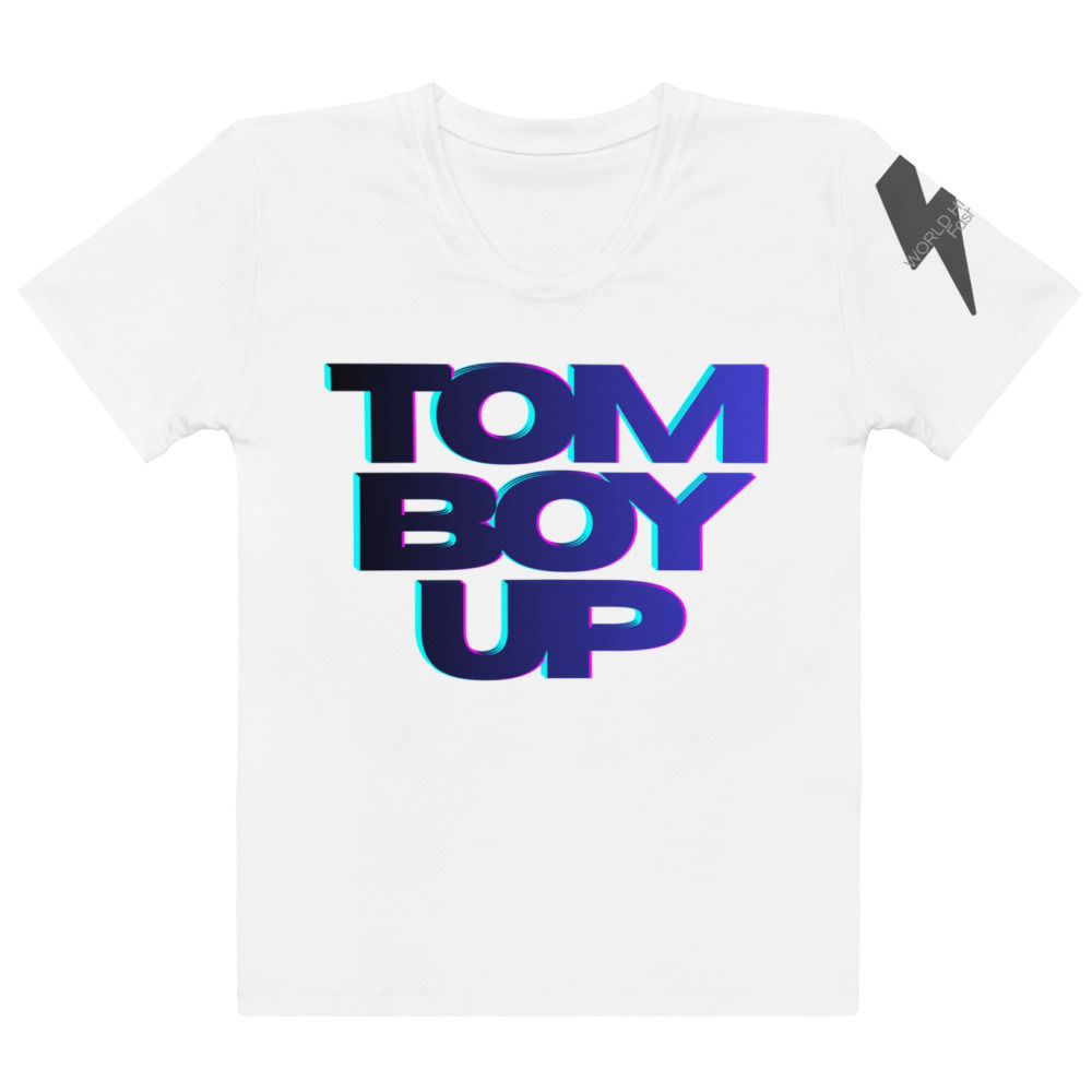 TOMBOYUP 2 Cotton Crew Neck T-Shirt