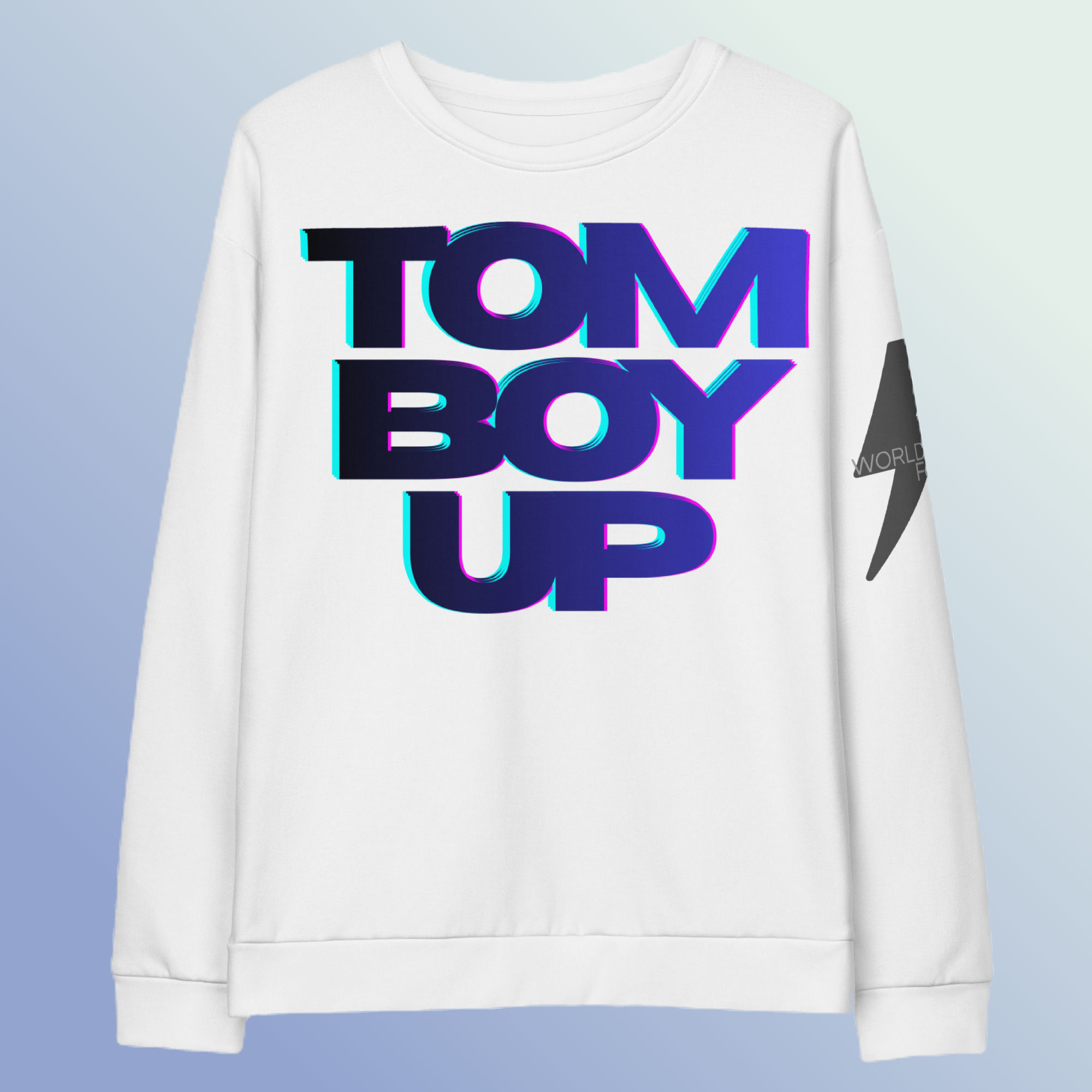 TOMBOY UP BOLD Unisex cotton sweatshirt