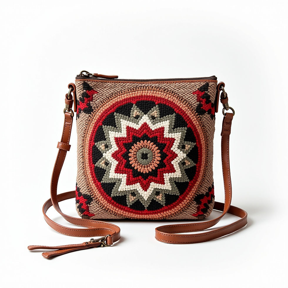 Woven Mandala Bag