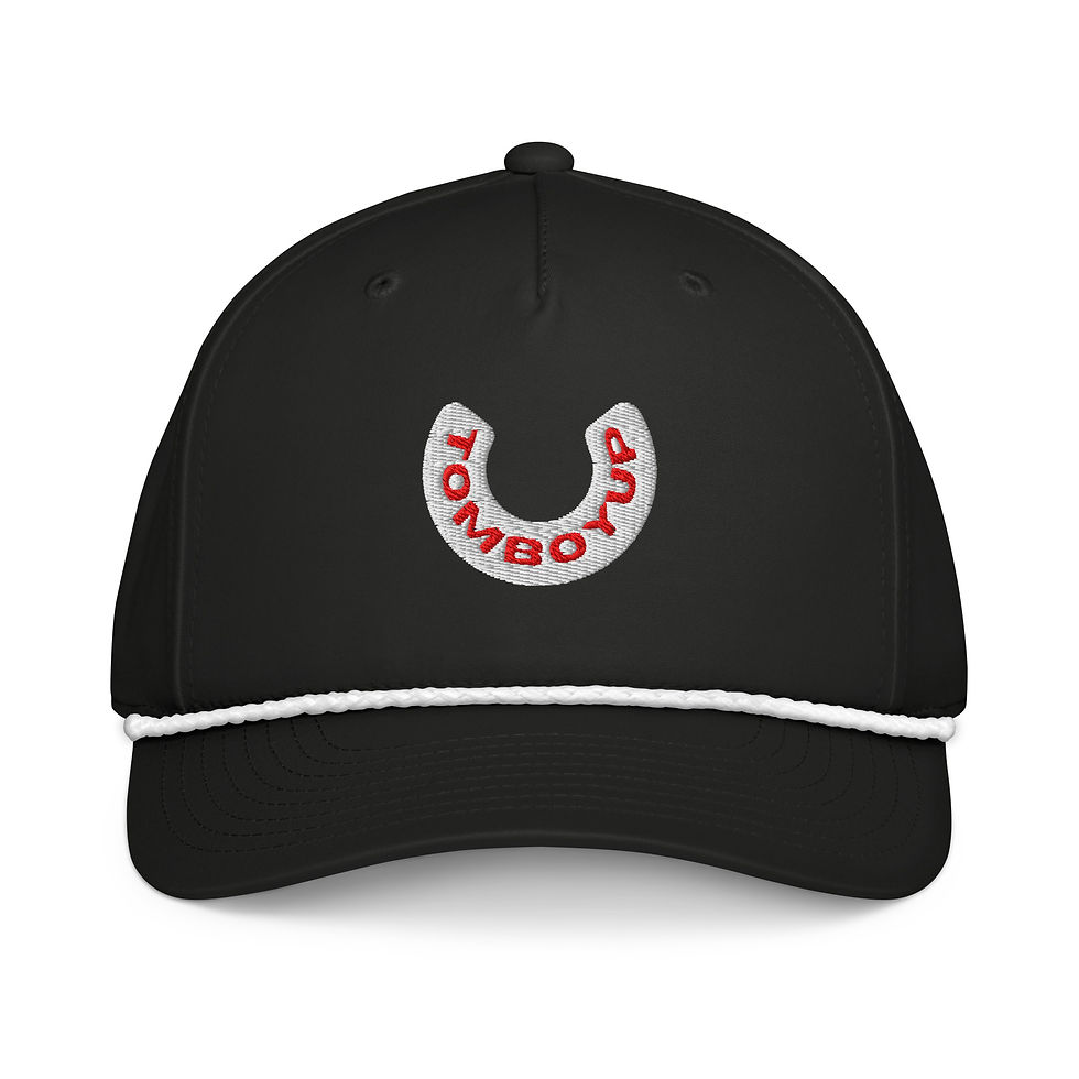 Thumbnail: TOMBOYUP Embroidered Classic Rope Cap