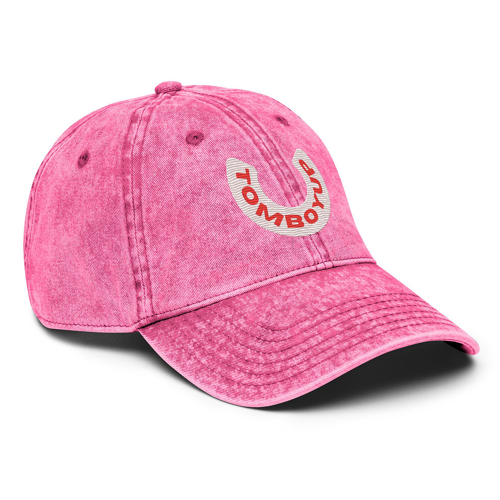 Thumbnail: TOMBOYUP Embroidered Vintage Cotton Twill Cap