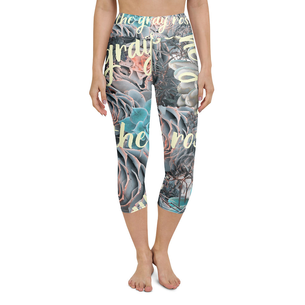 Thumbnail: The Gray Rose Yoga Capri Leggings