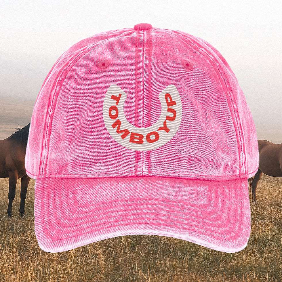 Thumbnail: TOMBOYUP Embroidered Vintage Cotton Twill Cap