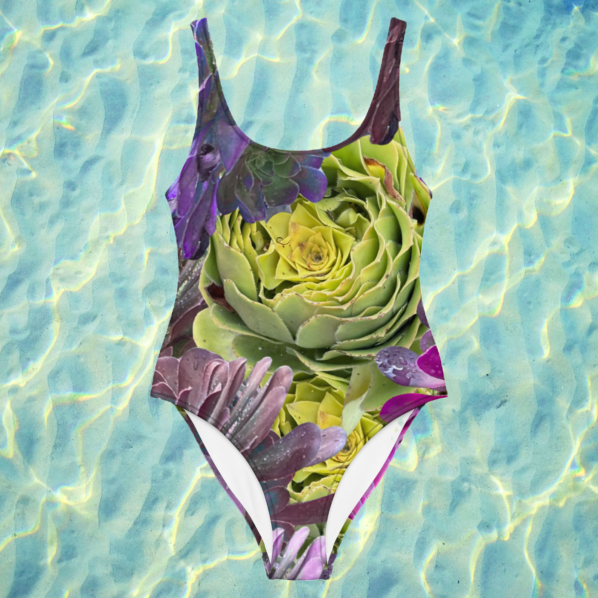 Succulent One-Piece Swimsuit
