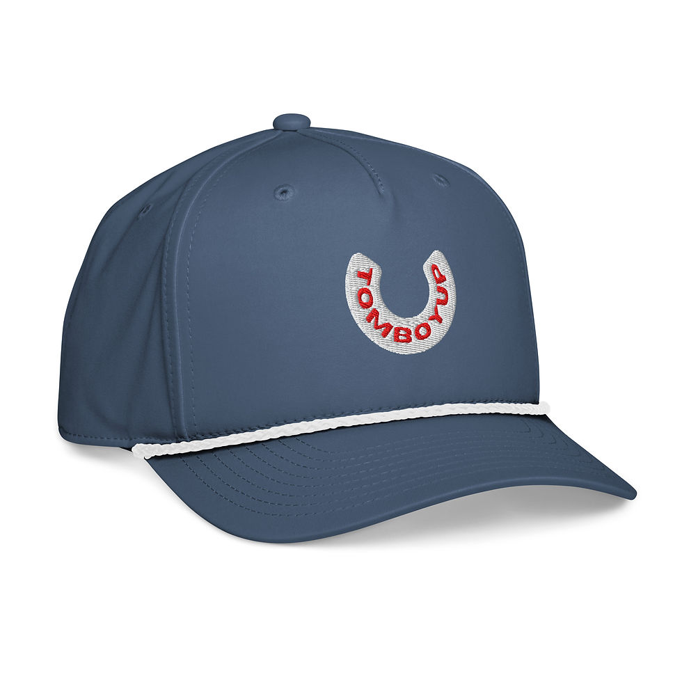 Thumbnail: TOMBOYUP Embroidered Classic Rope Cap