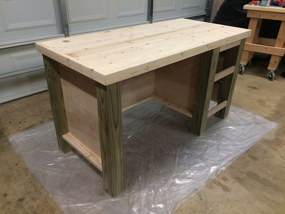 Custom Desk Raw