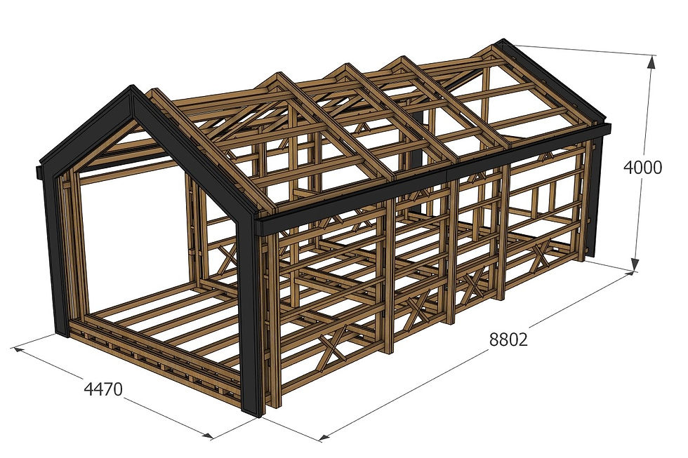 timber frame structure