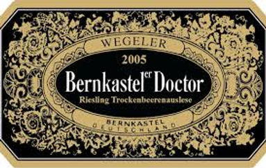 Bernkasteler Doktor, die bekannteste Lage vom Weingut Julius Wegeler aus Bernkastel an der Mosel