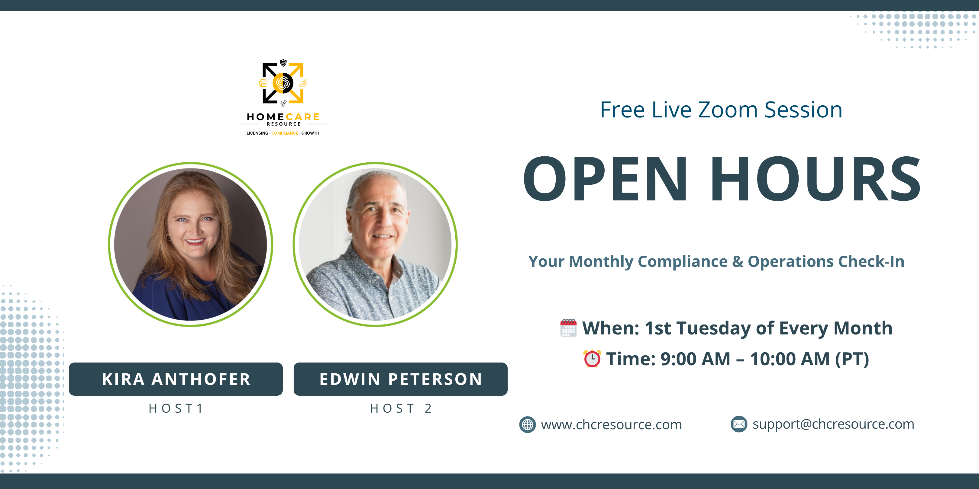 Open Hours: Your Monthly Compliance & Operations Check-In ...