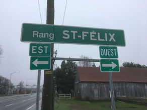 Réouverture du rang Saint-Félix