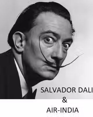 SALVADOR DALI  AIR-INDIA.avif