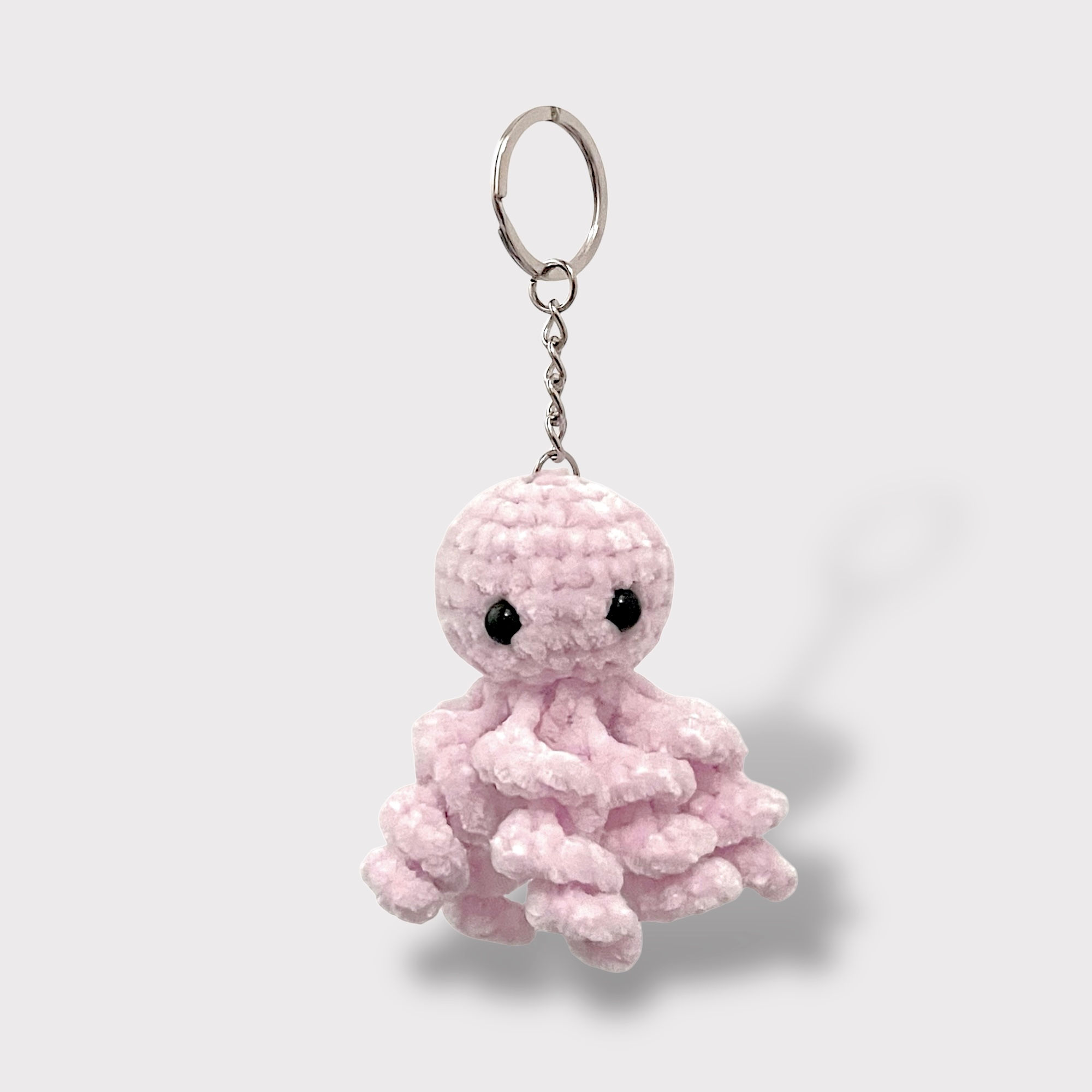 Octo keychain - Light Pink