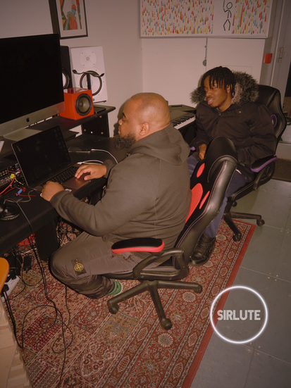 rxwntree and loquil in the studio