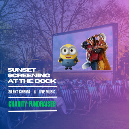 Sunset Screening at the Dock: Two Films, One Riverside
