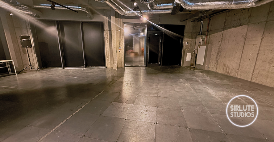 event space at Sirlute Studios, East London