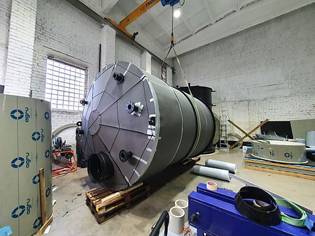 Potassium Storage (NaOH) Tank for Chemicals Industry