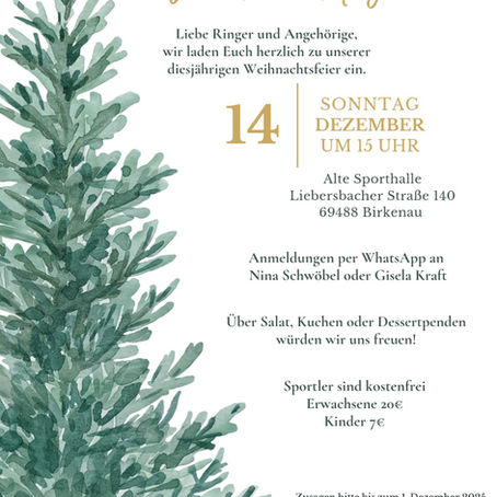 .....bald weihnachtet es auch wieder bei der SVG.....