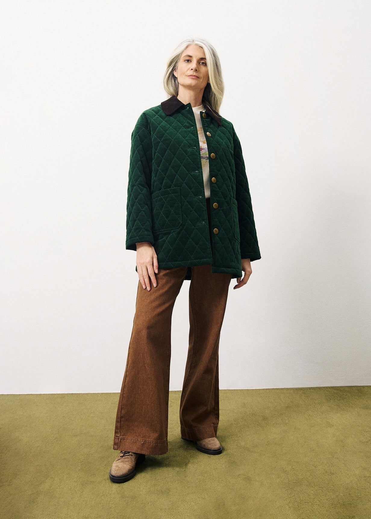 FRNCH - Veste LAIA Vert