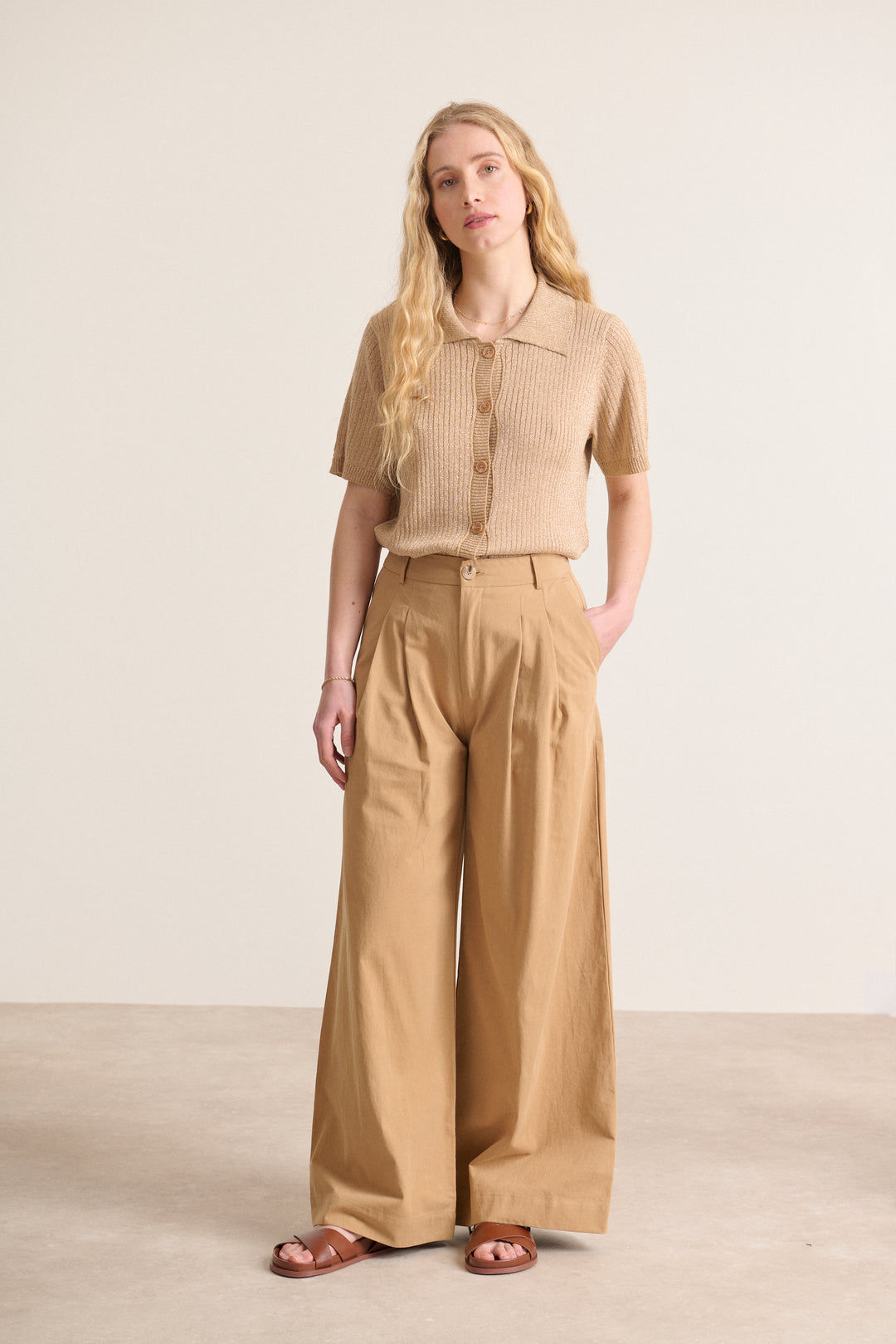 GARANCE - Top SILAS Doré