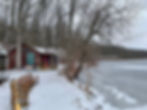 Michigan Friends Center Winter Lake