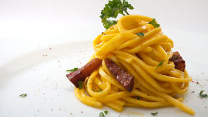 Espaguetis a la Carbonara, la receta de verdad, la de Andrea Tumbarello