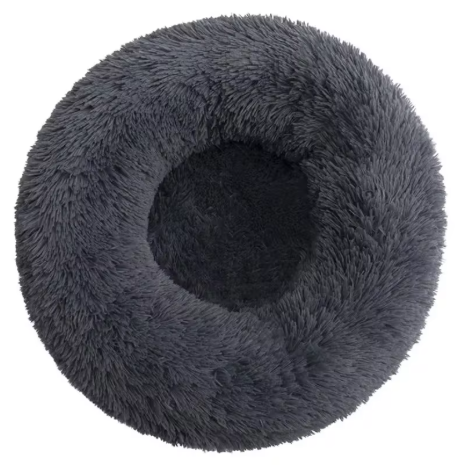 Thumbnail: Round Plush Pet Bed – Super Soft, Cosy & Warm Bed for Dogs, 80cm