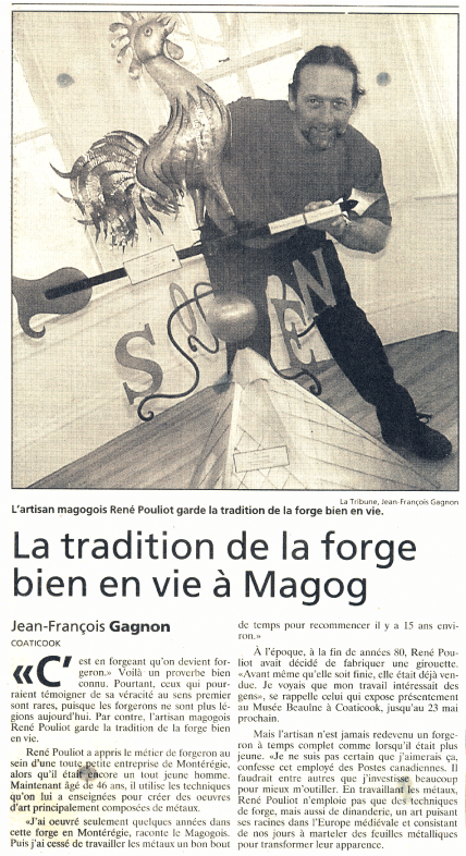 La tradition de la forge