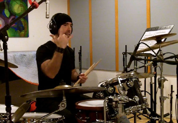 Dan Sistos recording session - 2011