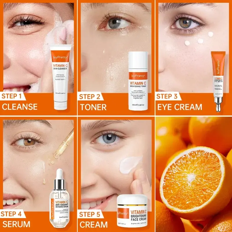 Thumbnail: Vitamin C Whitening Set – Dark Spot Remover & Face Serum Kit