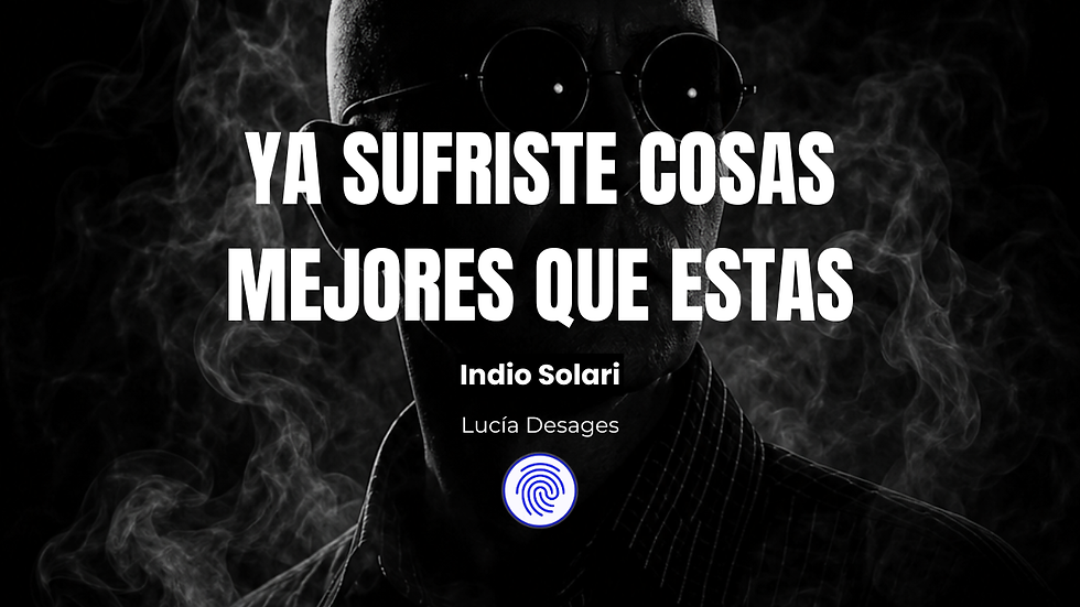 muerte del indio solari