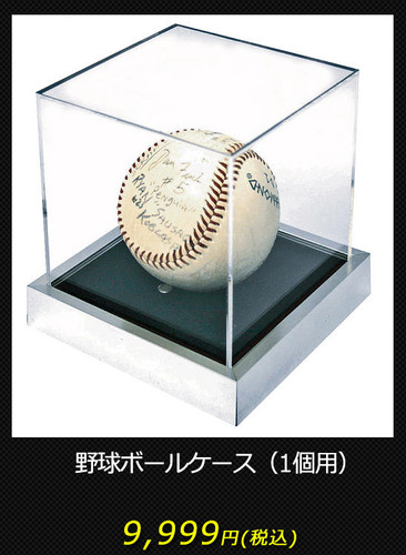 野球ボールケース 1個用 Vintagesports Frame
